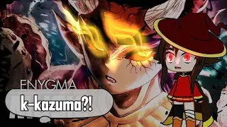 konosuba react ao rap do hantengu (as) enygma
