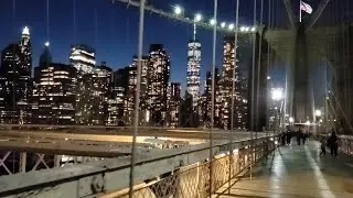 Brooklyn Bridge walking tour at night!