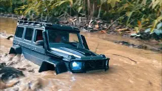 MN86KS 1/12 Scale Mercedez-Benz G500 Mud Offroad RC Mini Adventure Indonesia, Balikpapan