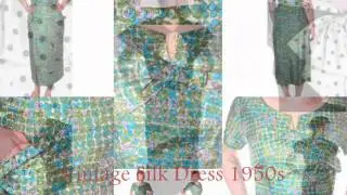 The Cats Pajamas Vintage Fashion Archives Collage January 2011 www.catspajamas.com