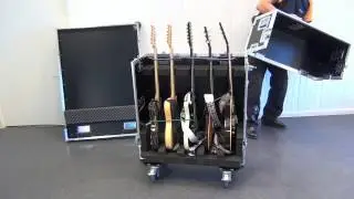Capro Flight Case for 5 Guitars, - GISKA 02