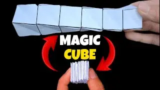 DIY Origami Magic Cube | How To Make Paper Transforming Origami