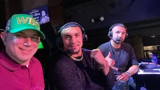 Epic Danny Garcia reaction the locker room being VIP lap booth at the club gabe rosado before fight