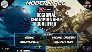 Simic Midrange VS Mono Green Devotion  [Round 5 RCQ Modern]