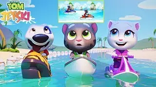 Tom Jetski Tom Cat Racing Boat To eat Gold GAMEPLAY | GamingRun