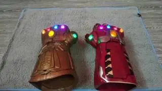 Marvel Legends Series Power Nano Gauntlet trick to get 6 Infinity Stone Sound