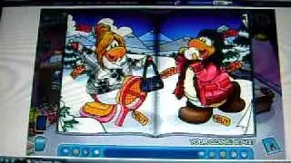 club penguin glitch in the gift shop!