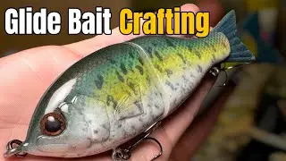 The Juiciest of All Glidebaits | Carving a Wood Crappie Glidebait