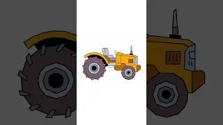 Join the Dots and Color a Tractor | Kids Fun Art | Connect & Create  #drawing #art #digitalart