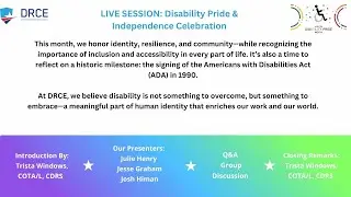 Driving Independence: Real Stories from DRCE | Disability Pride Month 2025
