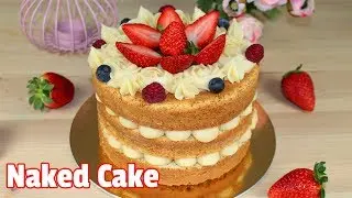 Naked Cake de Brigadeiro de Leite Ninho | Como Fazer Naked Cake de Brigadeiro de Leite Ninho
