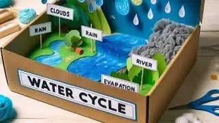 Earth Water Cycle Explained in Bangla | জলচক্র কীভাবে কাজ করে? | Evaporation to Rain