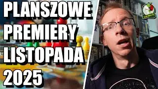 Planszowe Premiery Listopad 2025