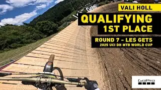 GoPro: Vali Takes 1st in Qualifying - Les Gets - '25 UCI DH MTB World Cup
