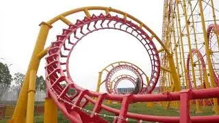 Beston 6 Loops Theme Park Roller Coasters for Sale