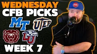 Wednesday College Football Picks - Week 7 with Kyle Kirms