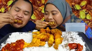 PETAI LAGI❗❗🤢 SEBELUM MENYAMBUT PUASA KITA BEDAL DULU SAMBAL PETAI (mukbang malaysia)