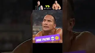 The Rock vs. Brock Lesnar 2002 | WWE Phonk Edit 💀 #wwe #therock #phonk #skull