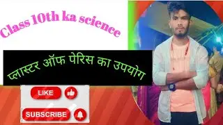 Class 10th ka science प्लास्टर ऑफ पेरिस का उपयोग 