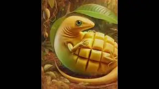 mango lucertola #mango #lizard #italian #brainrot