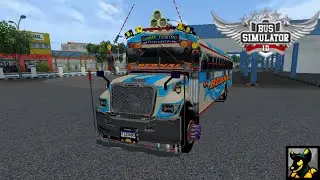 ¡Bus Guatemalteco en BUSSID! Rutas y Paisajes Únicos