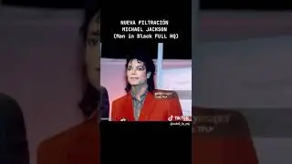 Michael Jackson Man in black
