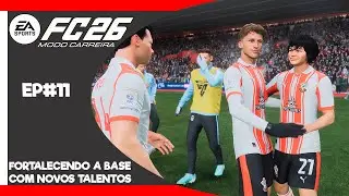 Fortalecendo a BASE com novos TALENTOS | Modo Carreira Treinador | EAFC 26