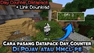 Cara Pasang Datapack Day Counter Di Pojavlauncher Atau Hmcl-pe | Day Counter |