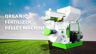 RICHI Organic Fertilizer Pellet Machine &ndash; Turning Waste into Nutrient-Rich Resources