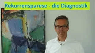 Diagnostischen Verfahren bei einer einseitigen Rekurrensparese.