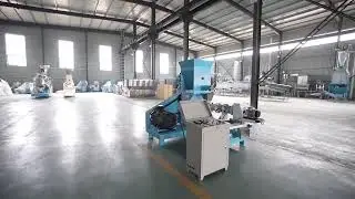 500 KG PER HOUR FLOATING FISH FEED PLANT WORKING AND MACHINERY