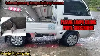 pasang lampu kolong di mobil subscriberr!! tutorial pasang lampu kolong/vareasi