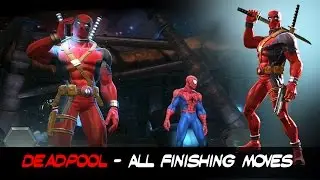 Marvel: Contest of Champions - Deadpool - All special moves