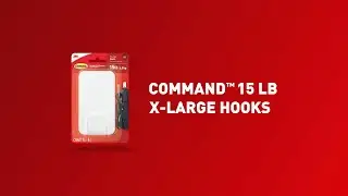Command&trade; X-Large Heavyweight Hooks &ndash; No Tools Required to Install &ndash; Style That Sticks&trade;