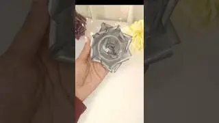 Paper Rose | Flower making with paper #diy #craft #shorts