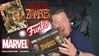 Funko Pop Exclusives in the Marvel Zombies Collector Corp Unboxing