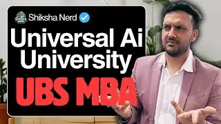 Universal Ai University MBA Review 2026 | UBS Mumbai | Fees, Eligibility, Placements & Reality Check