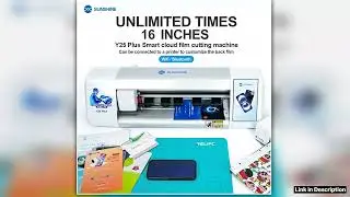 SUNSHINE Y25 Plus Unlimited Times 16 Inches Cutting Machine WiFiBluetooth Dual Intelligent