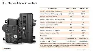 Introduction to Enphase Energy System - Storage system design, installation and commissioning