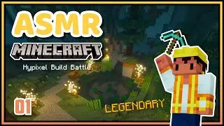 Minecraft ASMR - Hypixel Build Battle🏆 Whispered Gameplay [01]