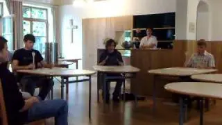 Eine kleine Tischmusik  //   Manfrede Menke  - Gespielt von den Schlagzeugern des SJSO