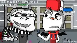 Troll mouse FNF something is not right here (Fanart)