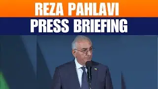 LIVE: Reza Pahlavi, the exiled son of Iran's last shah holds press briefing in Washington D.C