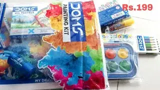 Doms Art Inspiration Series Aqua Fiesta Art kit Multicolour
