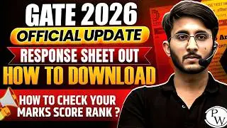 GATE 2026 Response Sheet & Answer Key Out | How To Download And Check Your Marks And GATE Score