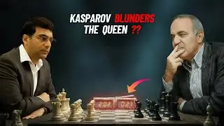 Vishy&rsquo;s Clock Crushes Kasparov's Queen! | Chess Vaasam