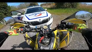 4 kymco maxxer (Police/chutes/bourbier)