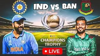 🔴 LIVE CHAMPIONS TROPHY IND VS BAN MATCH IN WCC3 GAME #wcc3 #cricket #championstrophy #match