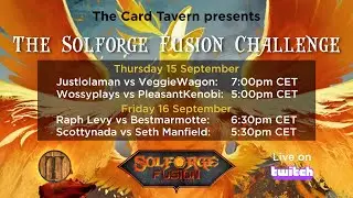 Solforge Fusion Challenge - Round 2 (Brand New Card Game!)