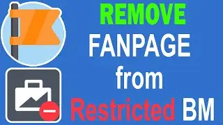 Remove fanpage from restricted BM